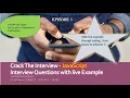 JavaScript Tutorial JavaScript Interview Questions and Answers - EP1 Freshers to Experienced