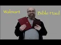 Walmart Bible Haul