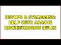 DevOps SysAdmins Help with Apache rewriteengine rules 2 Solutions