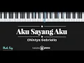 Aku Sayang Aku - Chintya Gabriella (KARAOKE PIANO - MALE KEY)