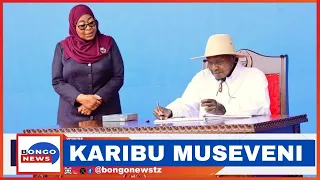 🔴🅻🅸🆅🅴: RAIS DKT. SAMIA AKIMPOKEA RAIS MUSEVENI IKULU, DAR ES SALAAM | 06 AGOSTI, 2026