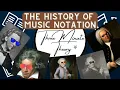 The History of Music Notation - Three Minute Theory Music History Lesson