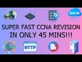 CCNA Full Revision in 45 Minutes Complete Cisco Networking Crash Course 2026