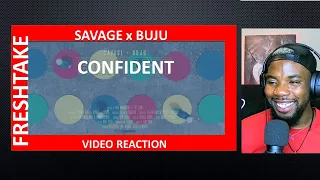 savage u0026 buju confident official music video music video reaction 