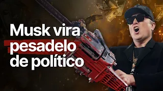 DOGE de Musk revolta funcionários públicos e o pântano político