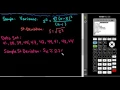 How to Find Variance and Standard Deviation with the TI-84