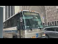 MTA Bus 2002 MCI D4500 2910 on the QM20 AM RUSH