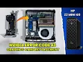 NVIDIA Error Code 43 - Troubleshooting and Resolving HP Z2 MINI G9