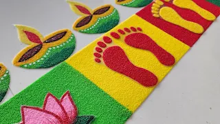 Ready Rangoli Patch Order Packing Live l Radhika Creation Ready Rangoli