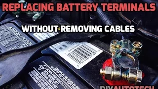 Changing Battery Terminals WITHOUT Removing Cables -