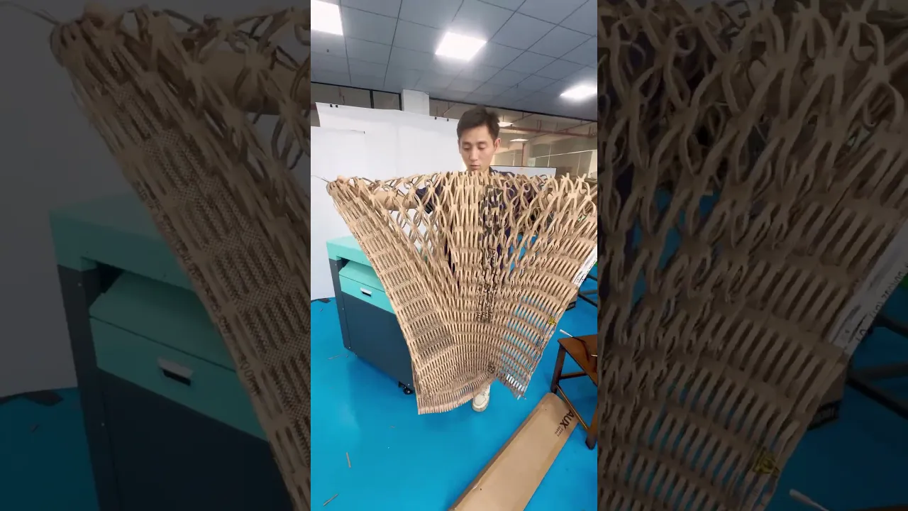 판지가 너무 많나요? Aircosan 판지 파쇄기를 사용해보세요. 폐기물을 벌집 모양으로 변환
