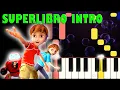 Lagu Superlibro - Opening  Theme Song (canción intro) | Piano Cover | Tutorial | Karaoke