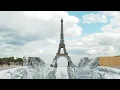 Lagu French street artist JR creates Eiffel Tower optical illusion | AFP