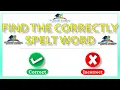 Spelling Mistakes Correctly Spelt word in English Part - 1 Choose the Correctly Spelt word SSC