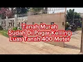 Lagu Di Jual Tanah Murah Sudah Di Pagar Keliling LT 400 Meter Akses Masuk Mobil Lok Kemang Parung Bogor