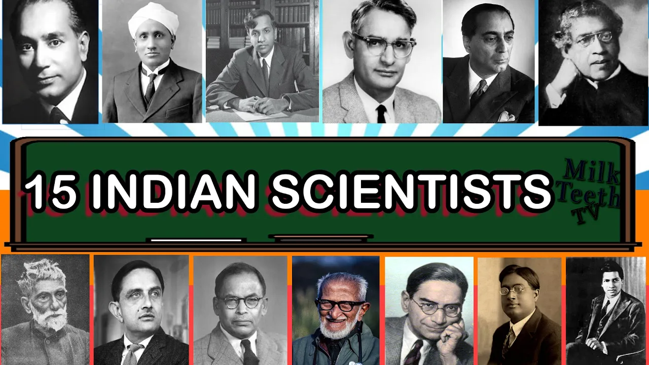 15 Top most Famous Indian Scientists & Mathematicians with details & Pictures for General Knowledge