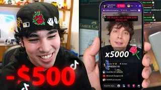 si me río le dono a tiktokers