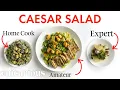 4 Levels of Caesar Salad Amateur to Food Scientist Epicurious