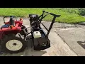 Mini foresty mulcher