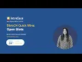 Bitrix24 Quick Win Open Slots