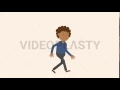 Black Man Walking Animation MOV GIF