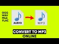Lagu How To Convert Audio File To MP3 ONLINE