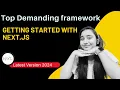 How to start Next js in 2024 in Hindi First Hello World in Next JS Setup Installations