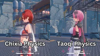I noticed something odd about how the jiggle physics are implemented in Wuthering Waves