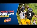 WVU Football GAME-BY-GAME PREDICTIONS