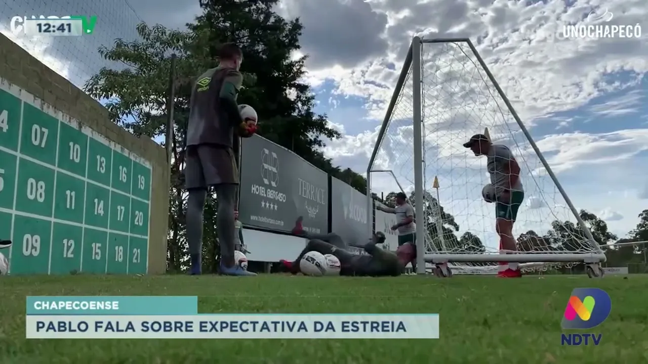 Chapecoense se prepara para a estreia no Campeonato Estadual