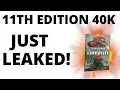 So the New 40K Core Rules Just LEAKED
