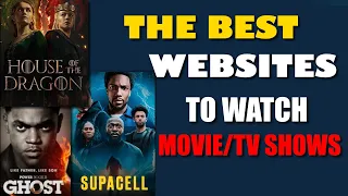 The BEST websites to watch Movies and Tv shows in 2024