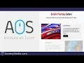 Animate On Scroll Webpage AOS Library