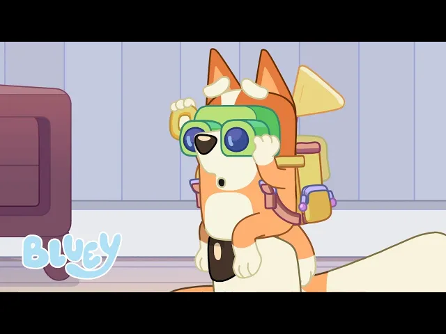 Bluey and Bingo climb Mount Mumandad! | Mount Mumandad | Bluey