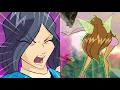 Flora gets hit and Helia does nothing but scream Winx Club Clip