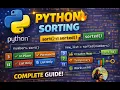 Master Python Sorting in 10 Minutes sort sorted reverse key