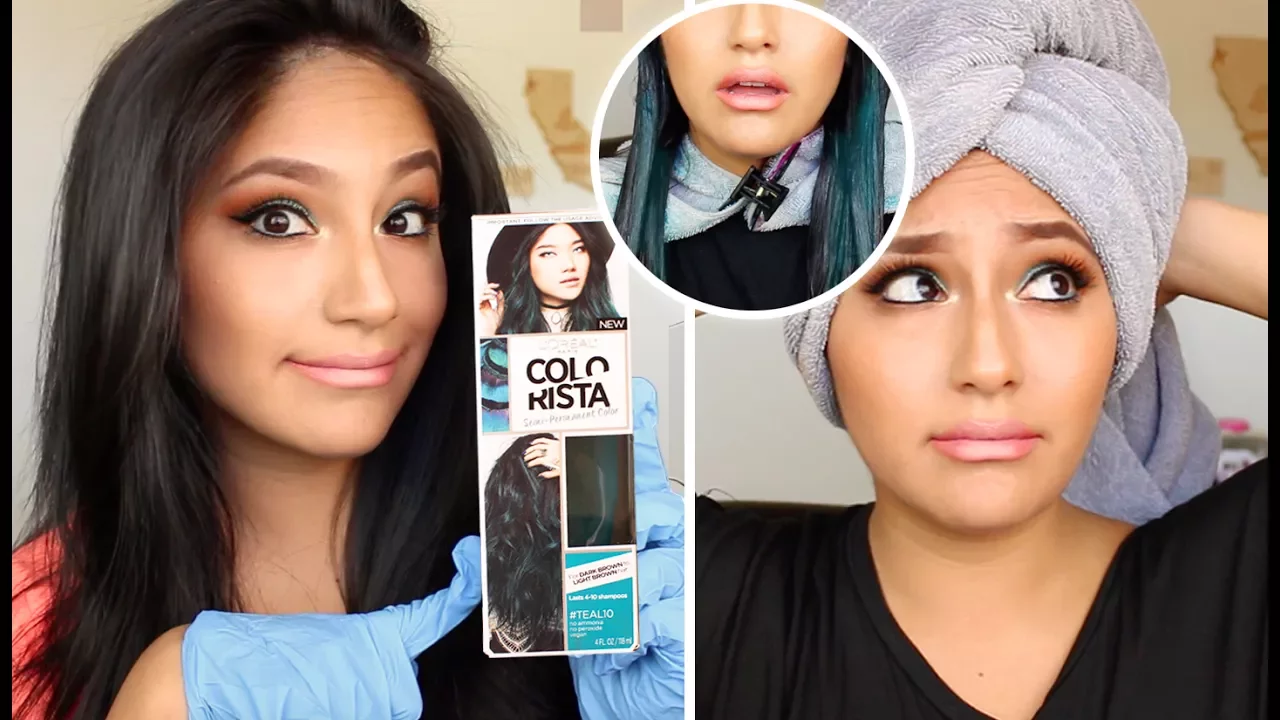 Dying My Hair Ash Brown again | Loreal Excellence 8UA Ultra Ash Medium & Soft Silver Blonde 8S