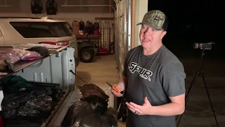 How to cut off a turkey fan for the wall