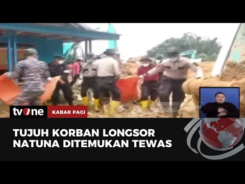 Tim SAR Gabungan kembali Temukan Tujuh Orang Korban Longsor di Natuna