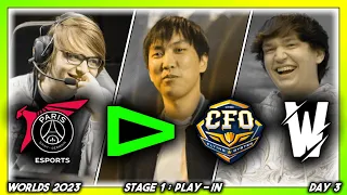 JET PACK (Worlds 2023 CoStreams | Play-In Stage - Day 3 | PSG vs LLL & CFO vs TW)