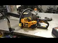 poulan pro pp4218a chainsaw carburetor fuel line repair kit install HIPA