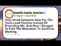 Reddit Worker - I Lost Motivation After New Hire Over My Promotion
