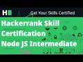 Hackerrank Node JS Intermediate Certification Authorization middleware Product APIs