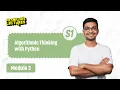 Algorithmic Thinking With Python Important Questions Franklin s lectures KTU