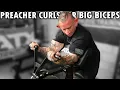 LEE PRIEST Preacher Curls for Big BICEPS