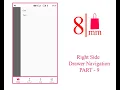 Right side drawer navigation view - Part 9 Ecommerce App Grocery App Android Studio