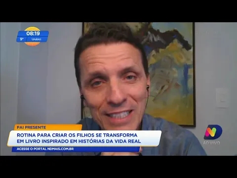 Próximo do Dia dos Pais, SC no Ar recebe o jornalista Paulinho Scarduelli