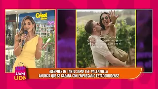Un Día en el Mall - SET 08 - TEFI VALENZUELA ANUNCIA QUE SE CASARÁ CON EMPRESARIO ESTADOUNIDENSE