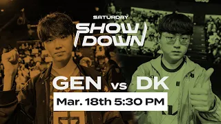 Week9 Saturday Showdown: GEN vs. DK | 2023 LCK Spring Split