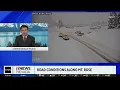 Road conditions for Mount Rose Highway on Christmas